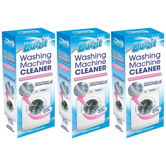 3 x Duzzit Washing Machine Cleaner 250ml