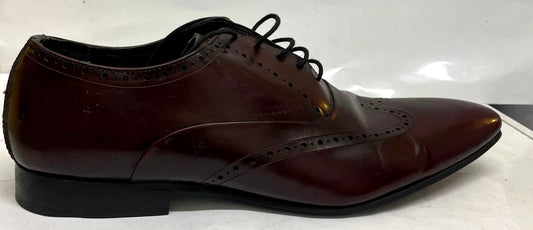 Men’s Brown Leather Oxford Formal Shoes UK 11 EU 46