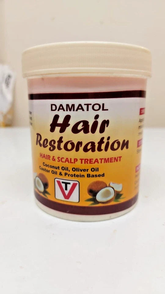 Damato Hair Restoration – Hair & Scalp Treatment 250gram - 4 Jars