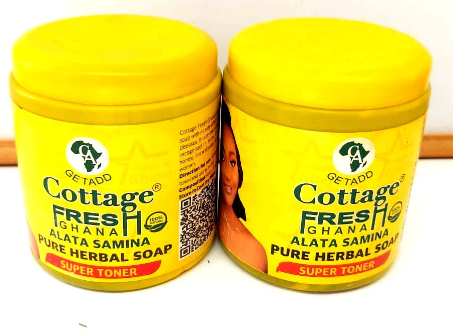2 x Getadd Cottage Fresh Ghana Alata Samina Soap - Exp. Nov. 2030