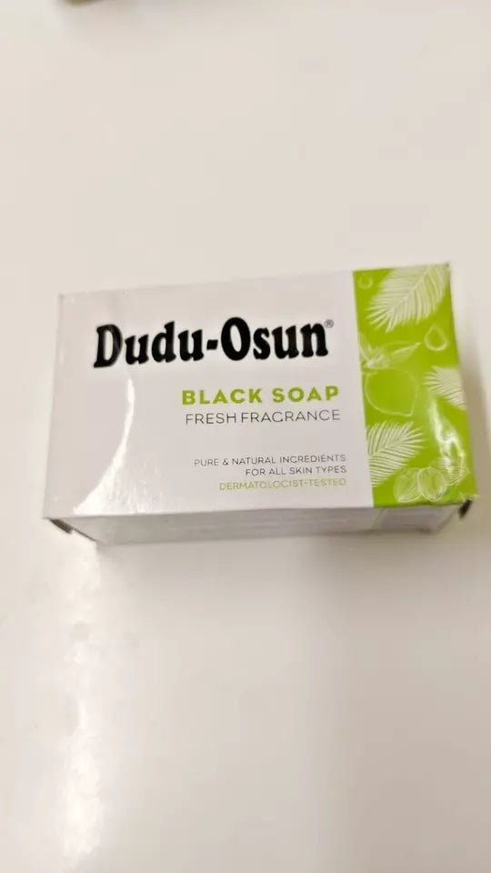 6X 150g Dudu-Osun Black Soap - Fresh Fragrance - 100% Natural- 6 Bars