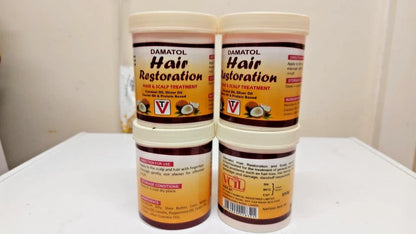 Damato Hair Restoration – Hair & Scalp Treatment 250gram - 3 Jars