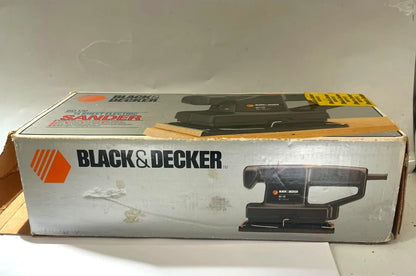 Black & Decker BD170 1/3 Sheet Electric Sander 135W 240V 90x187mm Boxed