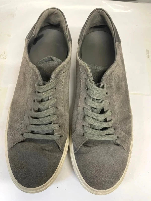 Axel Arigato Trainers Grey UK 9 EU 43 Suede Casual Shoes