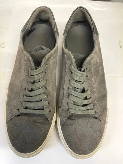 Axel Arigato Trainers Grey UK 9 EU 43 Suede Casual Shoes