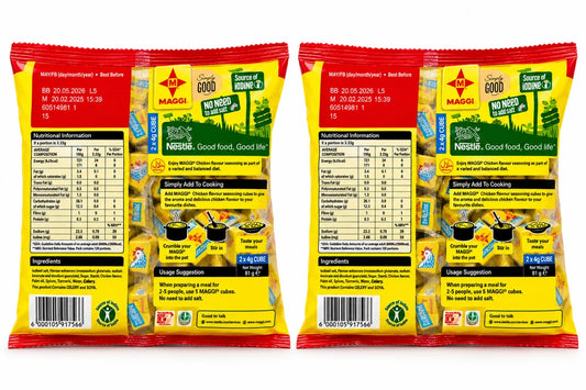 2 x Maggi Chicken Seasoning Cubes (50 Double Cubes) 400g - Exp June 2027