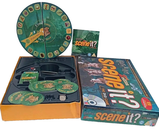 Harry Potter Scene It? 2nd Edition DVD Board Game – Complete Family Trivia Game