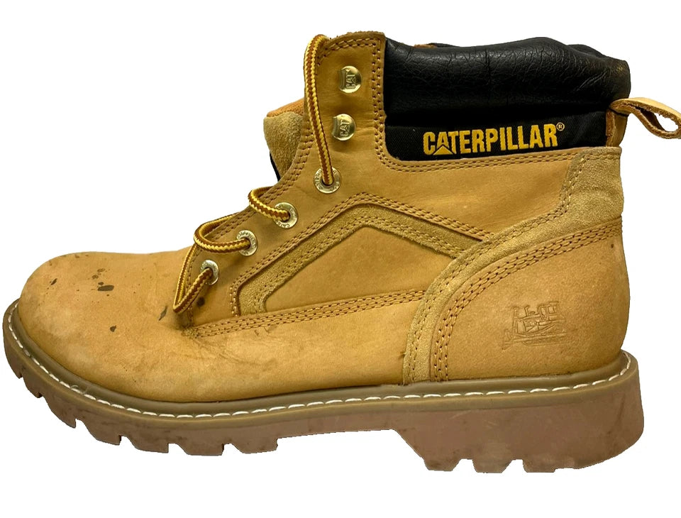 Men’s Caterpillar Boots UK 12 / EU 47 Brown Leather Work Boots