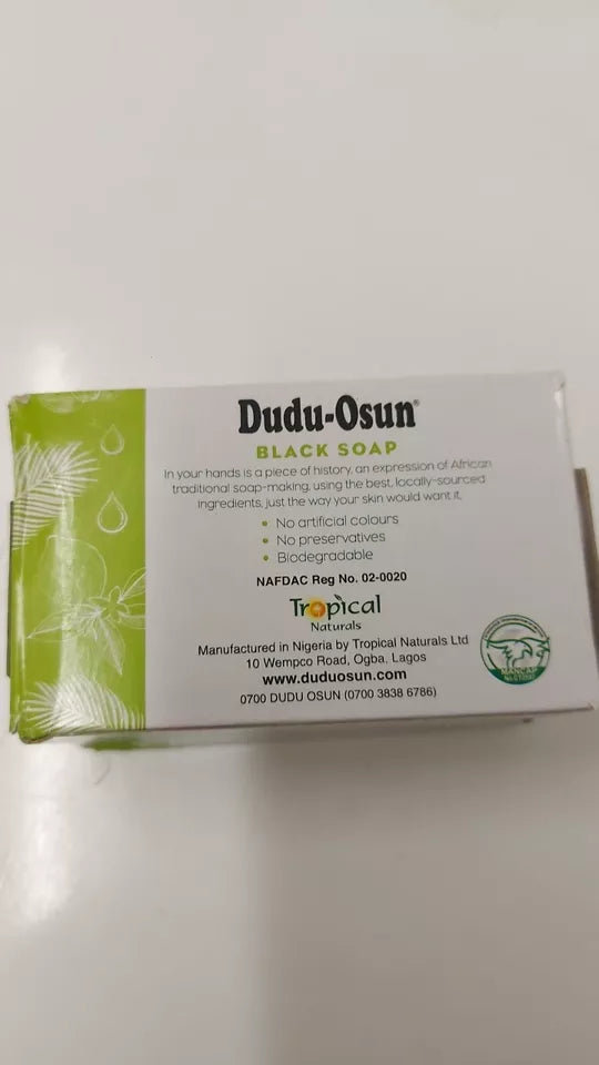 6X 150g Dudu-Osun Black Soap - Fresh Fragrance - 100% Natural- 6 Bars