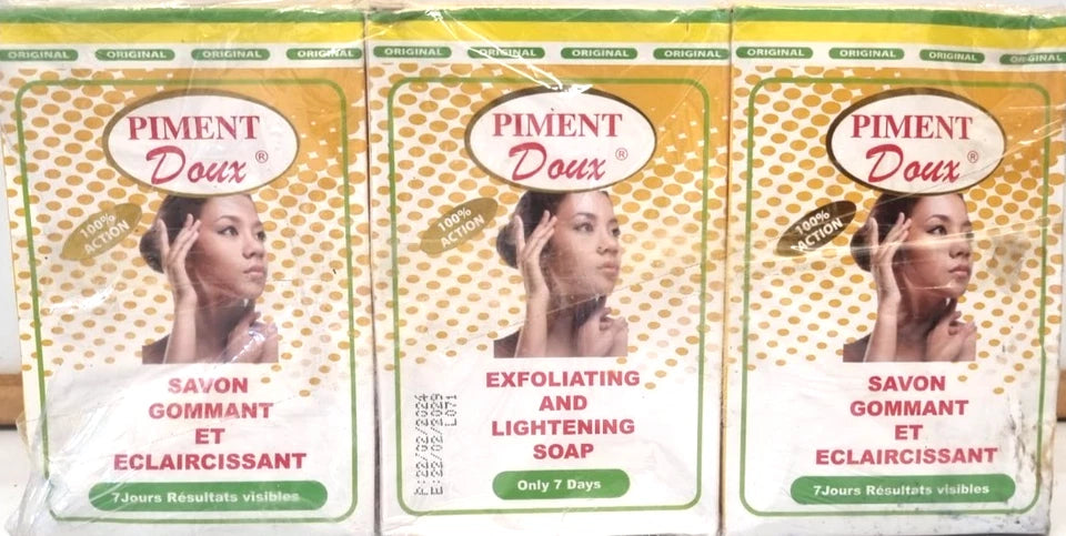 Piment Soap – 3 Bars