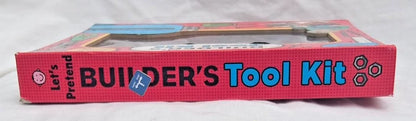 Let’s Pretend Builder’s Tool Kit – Kids Role Play Set with Puzzle Pieces Ages 3+