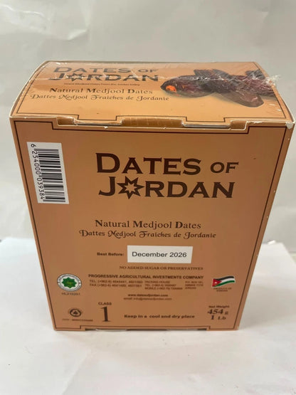 Dates of Jordan Medjool Dates 454g - Dec. 2026