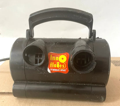 Inno-Flates Electric Air Pump 180W Portable Inflator Black