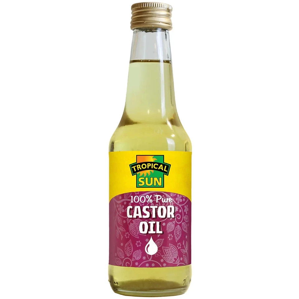 Tropical Sun Castor oil 100% Pure & Natural 250ml bottle