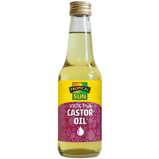 Tropical Sun Castor oil 100% Pure & Natural 250ml bottle