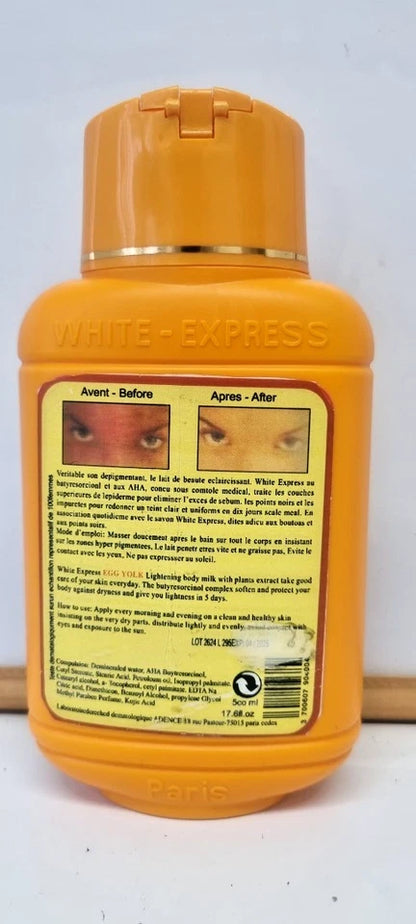 WHITE EXPRESS Egg Yolk Milk with SPF 15 – 500ml