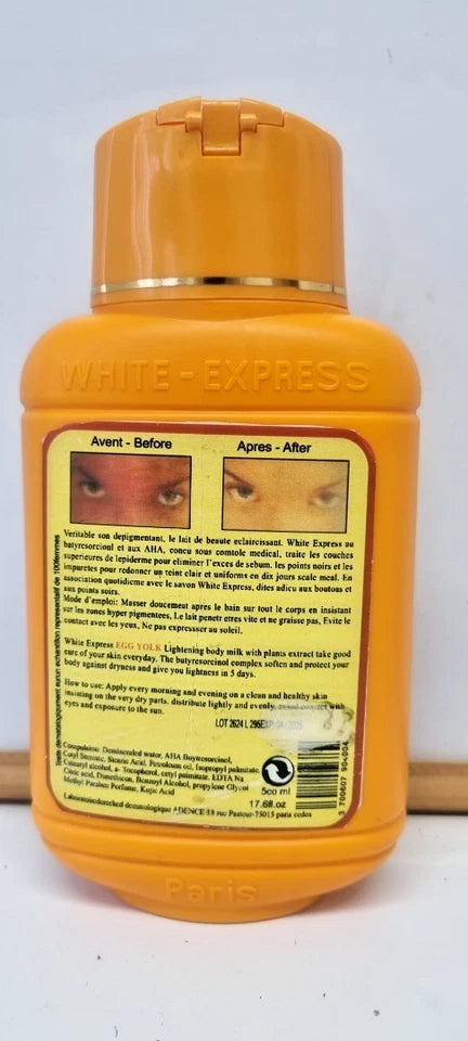 WHITE EXPRESS Egg Yolk Milk with SPF 15 – 500ml