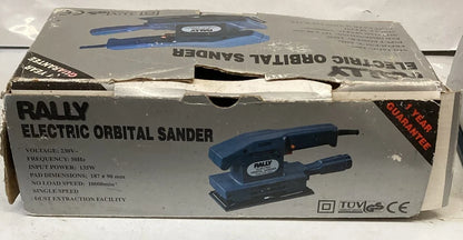 Rally 135W Electric Orbital 1/3 Sheet Sander 230V