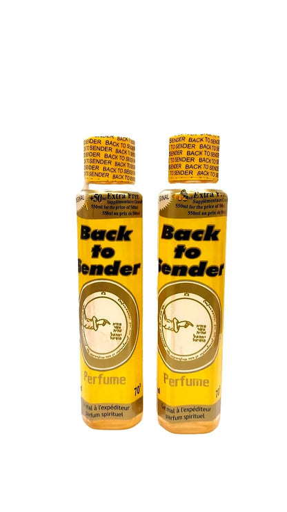 2 X Back to Sender Perfume – Spiritual Protection Fragrance– 500ML+50ML EXTRA