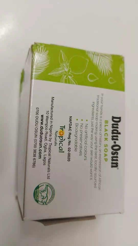 6X 150g Dudu-Osun Black Soap - Fresh Fragrance - 100% Natural- 6 Bars