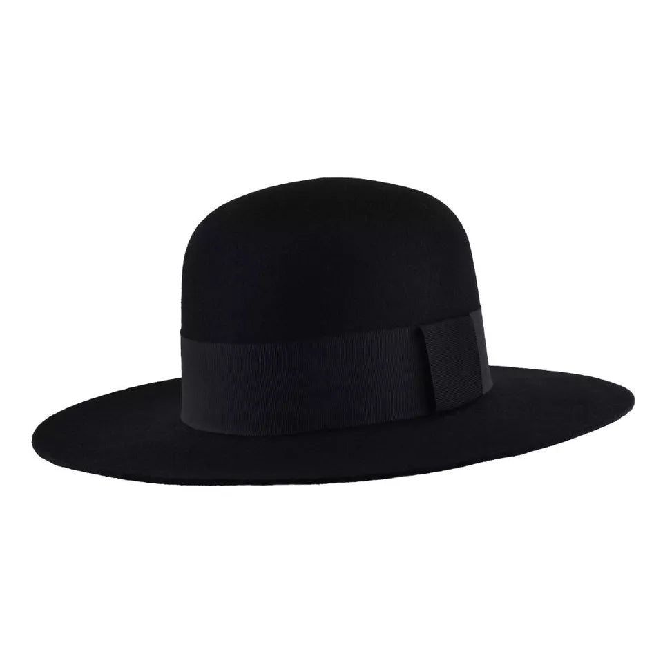 Bolero Wide Brim Round Crown Wool Hat (Medium 57cm)
