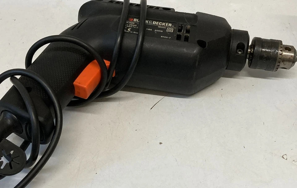 Black & Decker BL400 400W Corded Electric Drill 10mm Chuck 240V