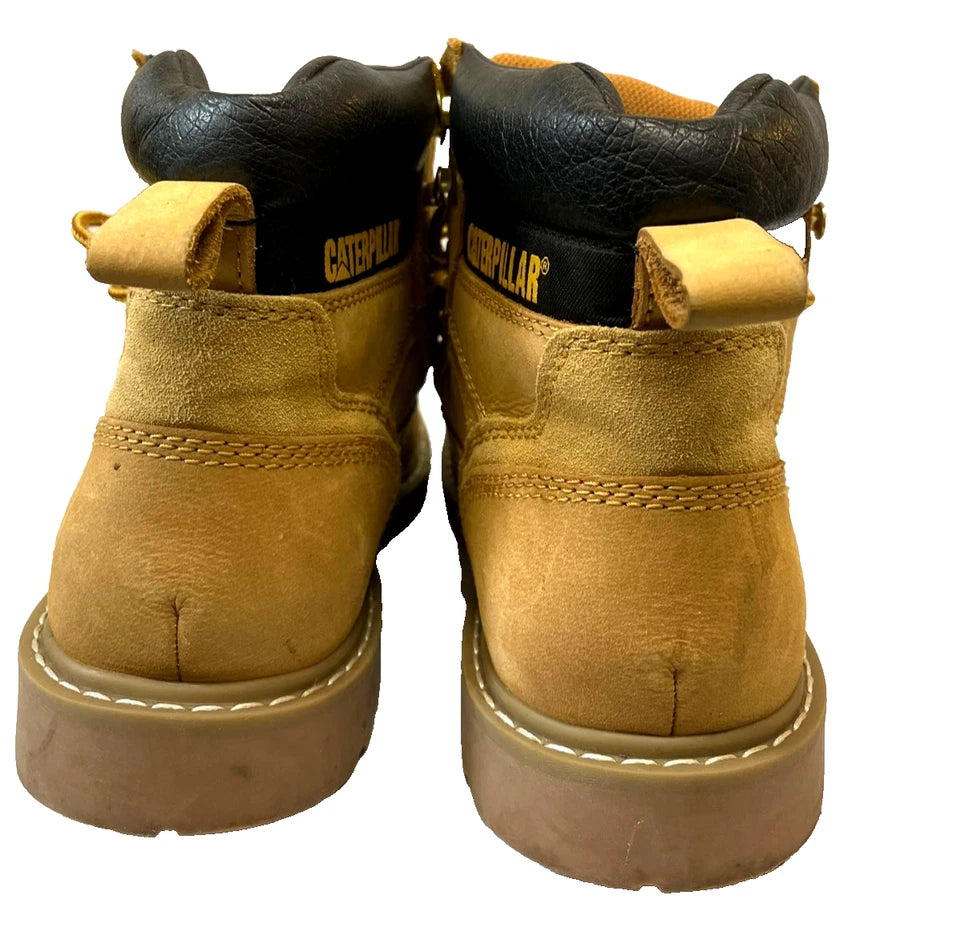 Men’s Caterpillar Boots UK 12 / EU 47 Brown Leather Work Boots
