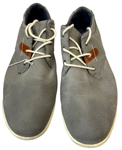 Livergy Men’s Grey Casual Lace-Up Shoes UK Size 8