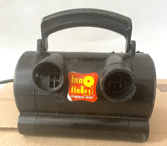 Inno-Flates Electric Air Pump 180W Portable Inflator Black