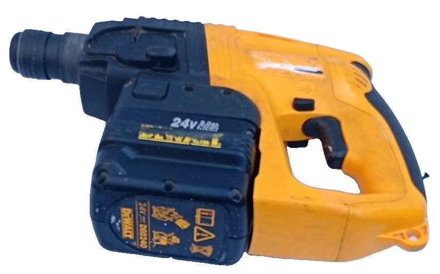 DeWalt DW004 24V Cordless SDS Rotary Hammer Drill + Case, Charger & Battery