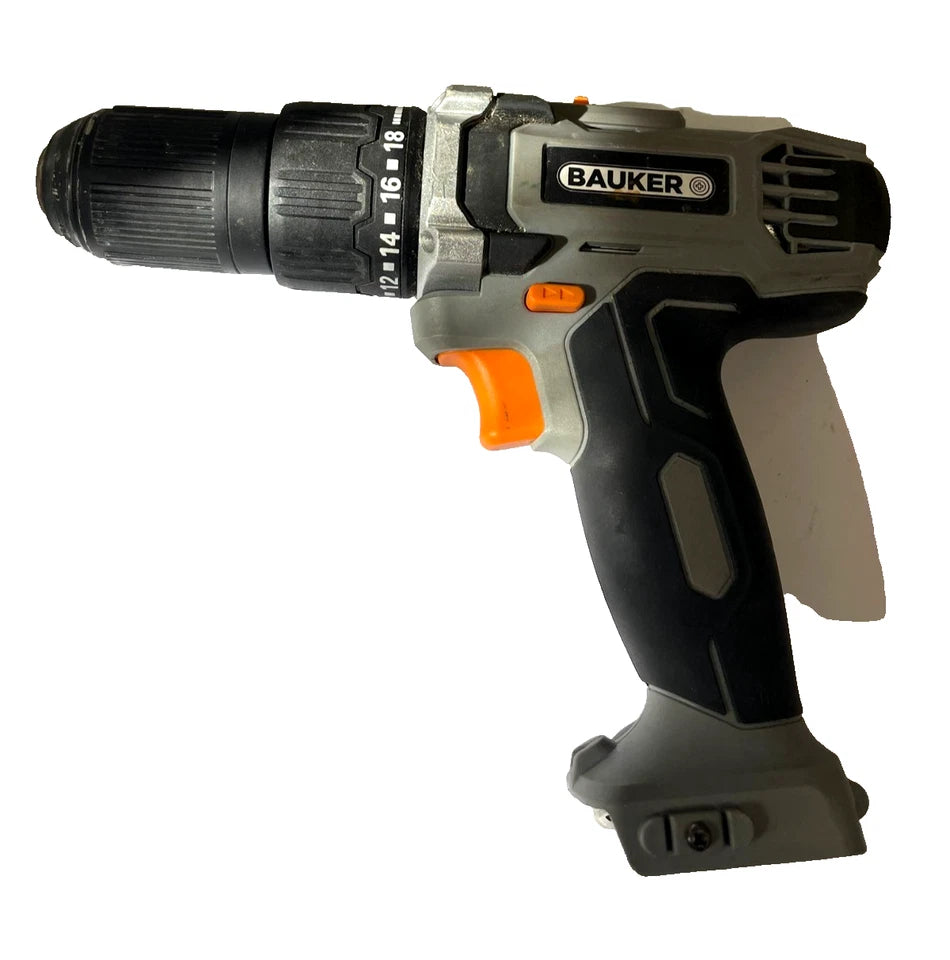 Bauker 18V Cordless Combi Drill Driver Body Only