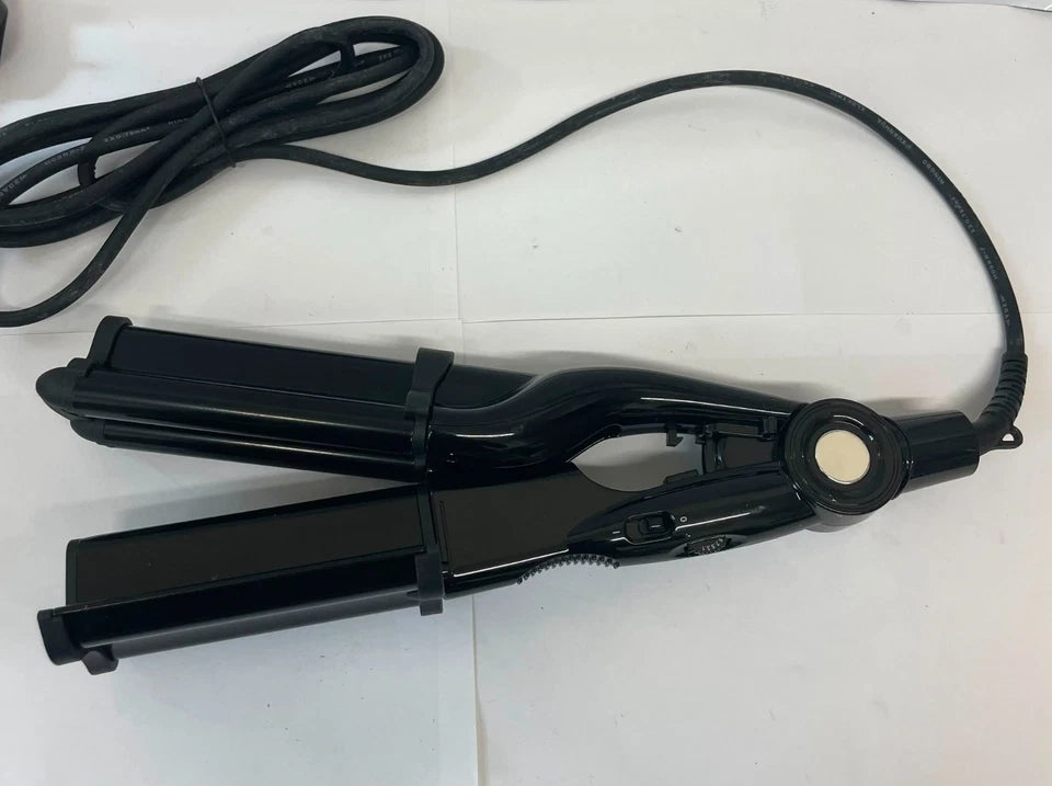 TONI & GUY Deep Barrel Hair Waver Black Triple Barrel Styling Crimper