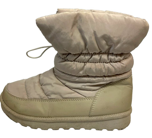 H&M Beige Padded Trainer Boots UK 5/EU 38