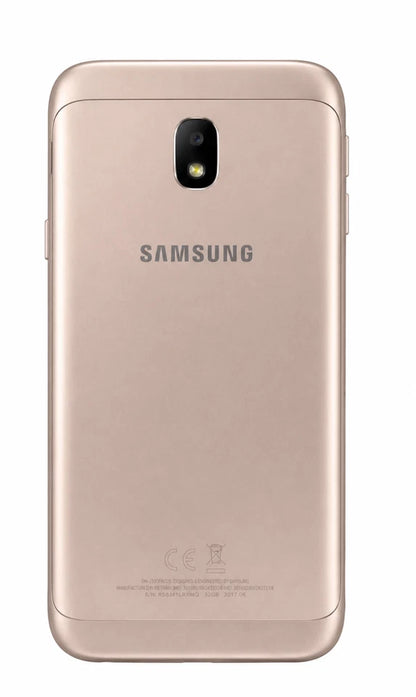 Samsung Galaxy J3 2017 SM-J330FN Pink Gold Unlocked 16GB Cracked Screen