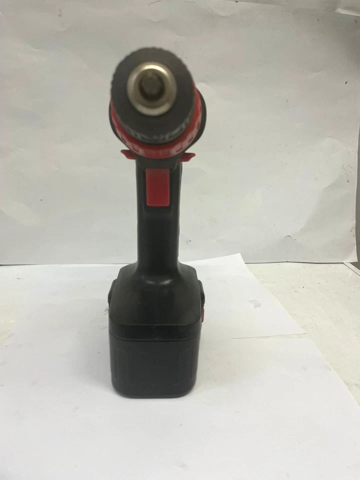 Woolworths Workshop 12V Cordless Drill Driver Black/Red