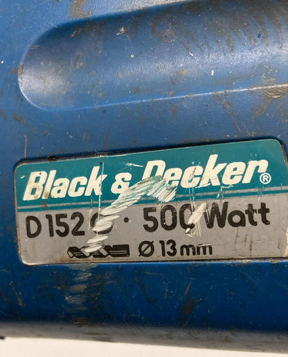 Black & Decker D152 500W 13mm Corded Hammer Drill