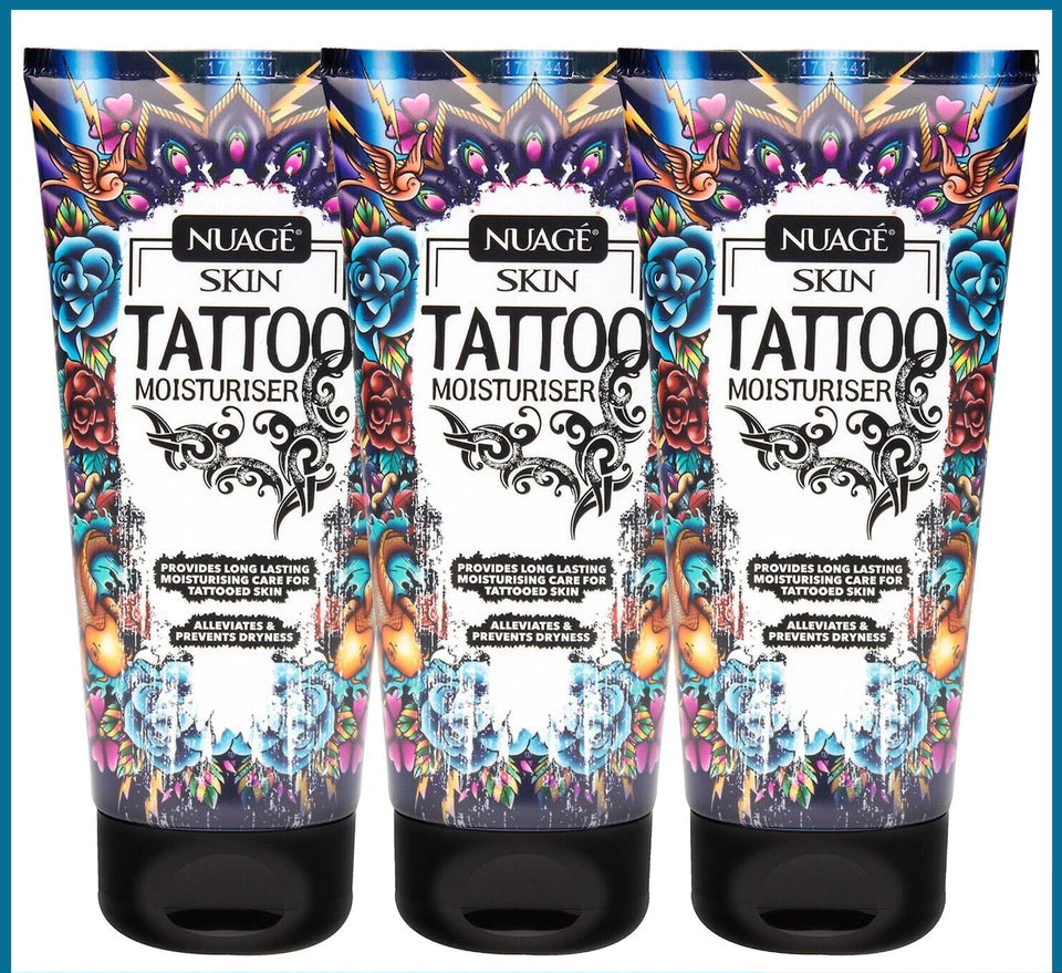 3 x TATTOO MOISTURISER AFTER CARE LOTION FOR SKIN TATTOO MOISTURISER CREAM NEW 150ML