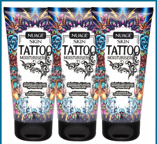 3 x TATTOO MOISTURISER AFTER CARE LOTION FOR SKIN TATTOO MOISTURISER CREAM NEW 150ML