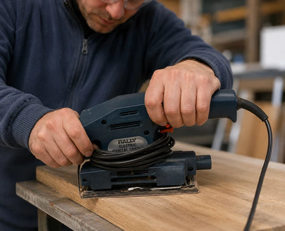 Rally 135W Electric Orbital 1/3 Sheet Sander 230V