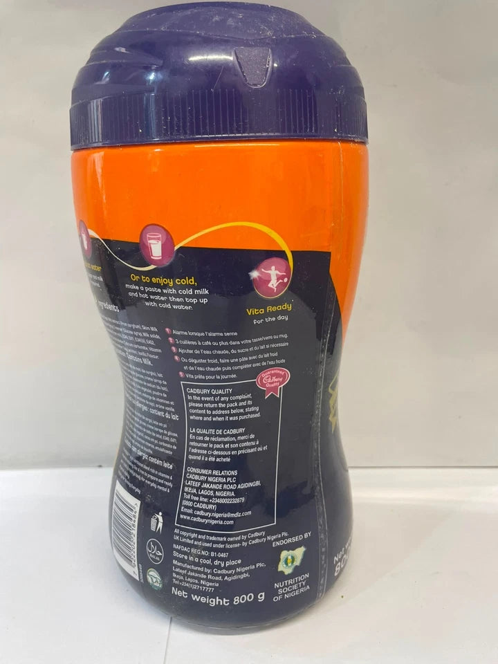 Bournvita Chocolate Malt Food Drink Powder 800g - Exp. July 2027