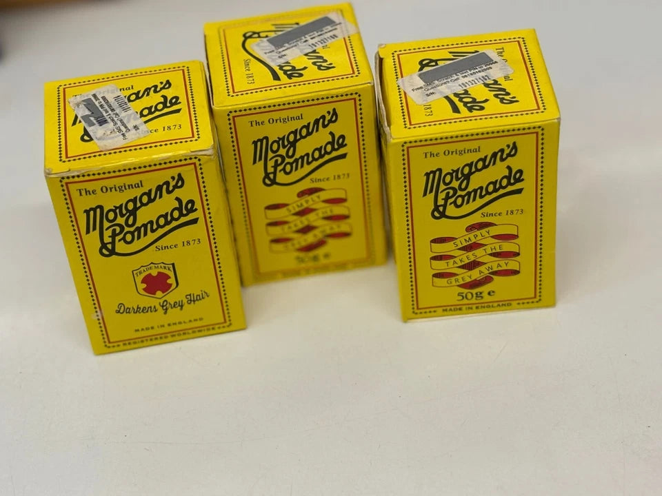 3pcs of The Original Morgan's Pomade - Darkens Grey Hair