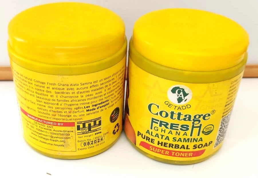 2 x Getadd Cottage Fresh Ghana Alata Samina Soap - Exp. Nov. 2030