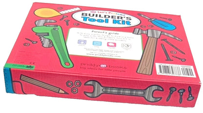 Let’s Pretend Builder’s Tool Kit – Kids Role Play Set with Puzzle Pieces Ages 3+