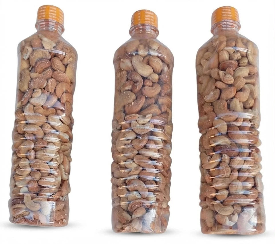 3 x Cashew Nuts Roasted Ready to Eat Snack Crunchy Cashews