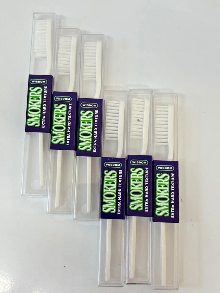 Wisdom Smokers Extra Hard Texture Toothbrush – Pack of 12