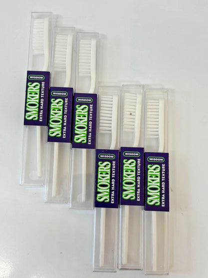 Wisdom Smokers Extra Hard Texture Toothbrush – Pack of 12