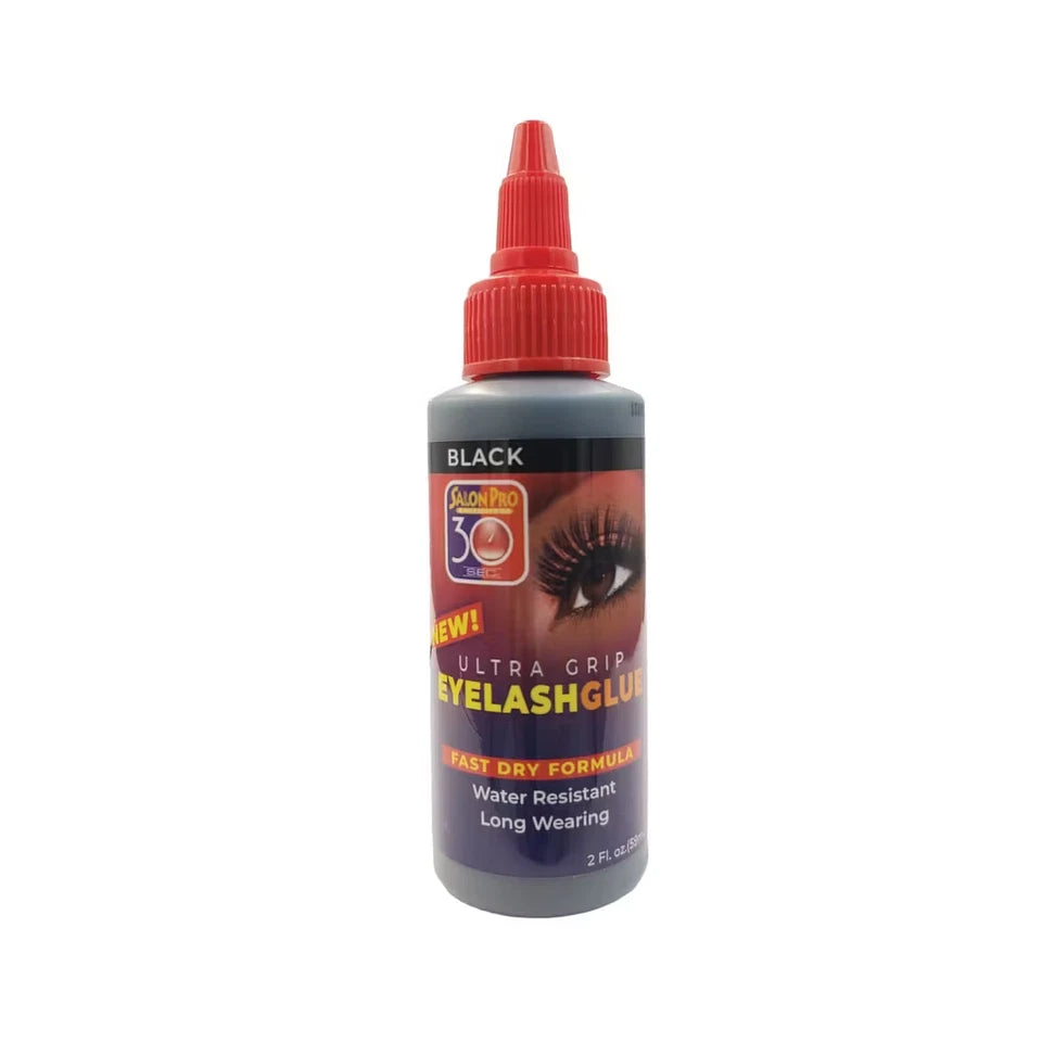 Salon Pro Black 30Sec EyeLash Glue 2fl.oz - Pack of 2