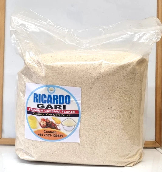 Ricardo Premium Gari Ijebu / Cassava Flakes – 5kg