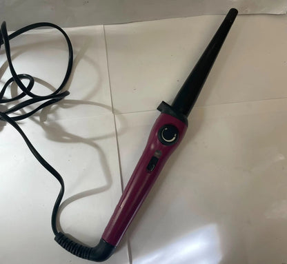 Remington Curl Create CI52W0 Conical Hair Curling Wand Purple Black Adjustable