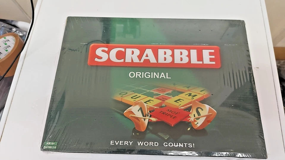 Scrabble Original Classic Board Game | Family & Educational Word Game Medium size